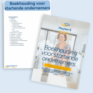 Boekhouding voor startende ondernemers